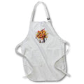 Apron - Pretty Watering Can Full Of Fall Flowers Illustration Illustrations