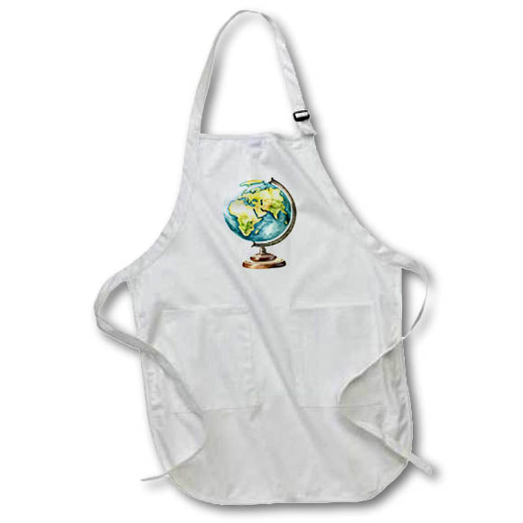 Apron - Globe Illustration Illustrations