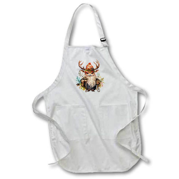 Apron - Cute Mystical Woodland Creature Illustration Illustrations