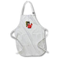 Apron - Good And Bad Lists Christmas Fun Vector Art Vector Art - Santa Claus Good Books