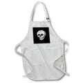 Apron - Jack O Lantern Cranium Halloween Gothic Vector Art - Halloween Lantern