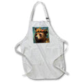 Apron - Bear With a Floral Crown AI Generated Art