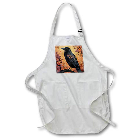 Apron - Beautiful Crow Birds