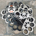 Skull 4 Finger Ring knuckle-Pick A Color