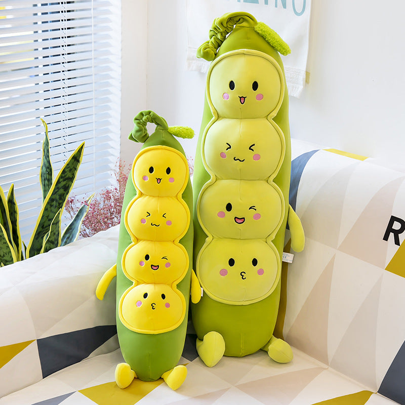 Pea Pillow Plush Toy Long Sleep Doll Caterpillar Grabber Doll