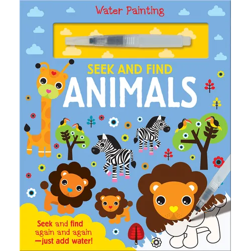Seek and Find Animals - Hardcover