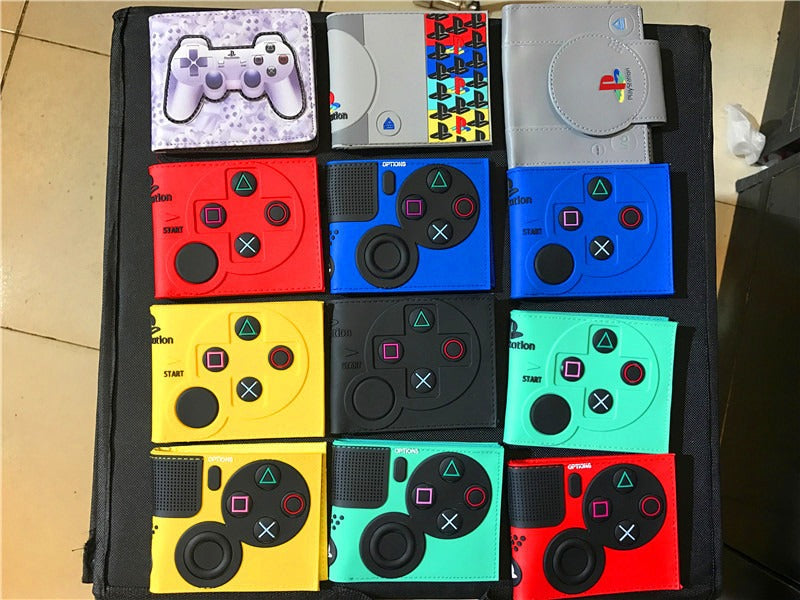 PS4 Wallet Playstation Game Controller Wallet Control Button Handle Model Short Wallet