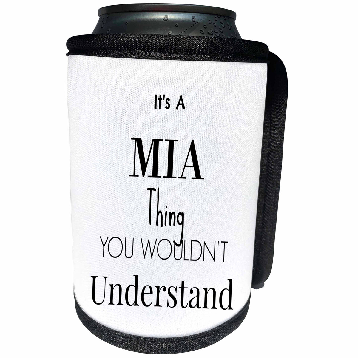 3dRose BrooklynMeme Names - Its a Mia thing - Can Cooler Bottle Wrap (cc_252223)