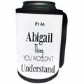 3dRose BrooklynMeme Names - Its an Abigail thing - Can Cooler Bottle Wrap (cc_252228)