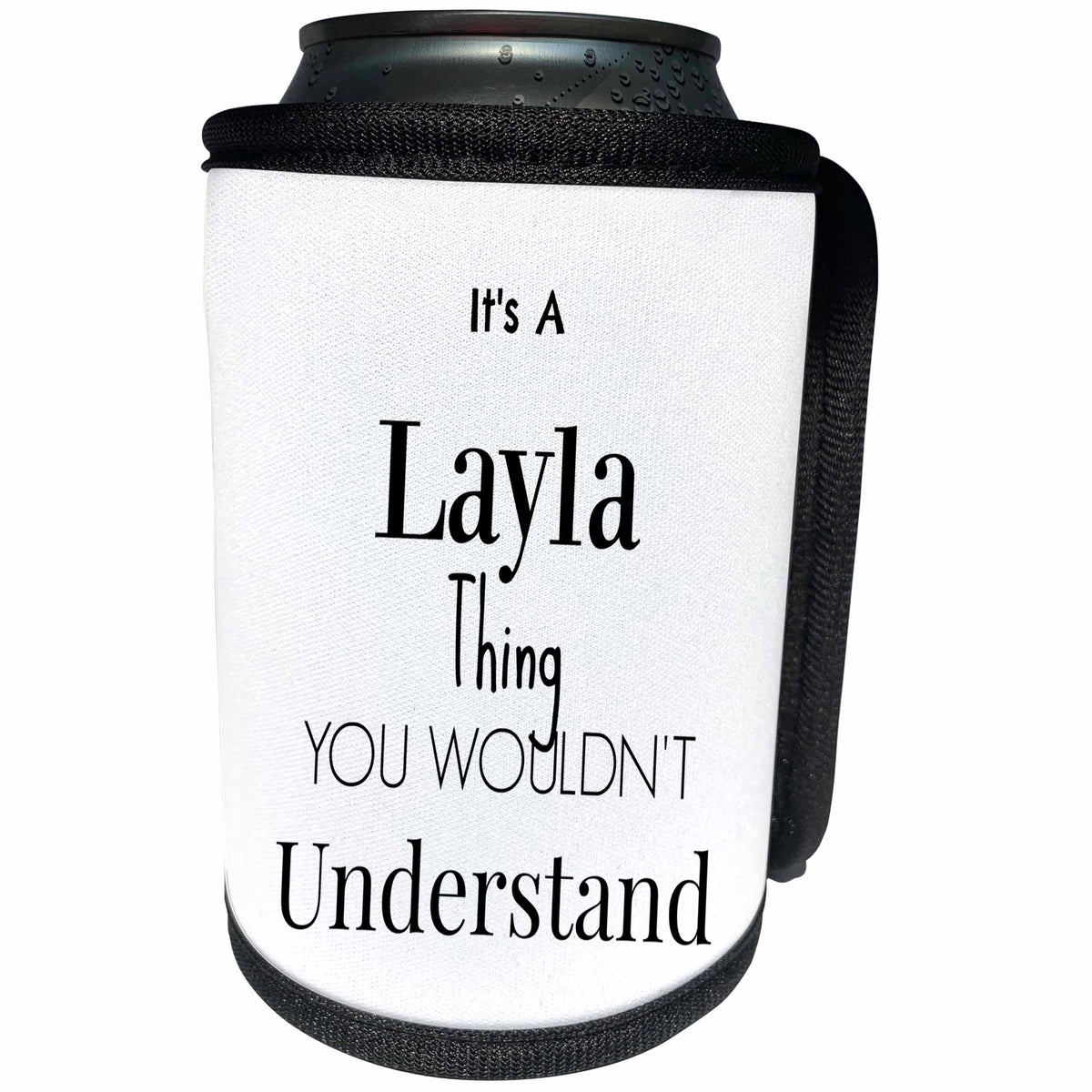 3dRose BrooklynMeme Names - Its a Layla thing - Can Cooler Bottle Wrap (cc_252232)