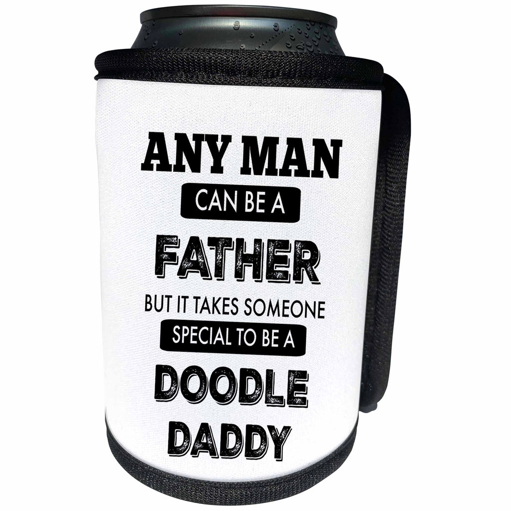 3dRose BrooklynMeme Dogs - Doodle Daddy - Can Cooler Bottle Wrap (cc_253100)