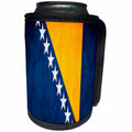 3dRose Flags - Bosnia Flag - Can Cooler Bottle Wrap (cc_28230)