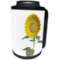 3dRose Boehm Graphics Flowers - A Sunflower - Can Cooler Bottle Wrap (cc_282303)