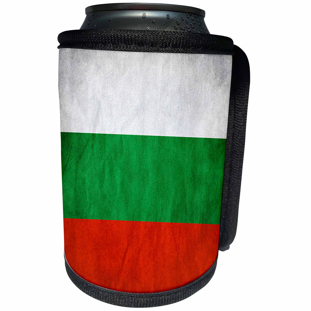 3dRose Flags - Bulgary Flag - Can Cooler Bottle Wrap (cc_28232)