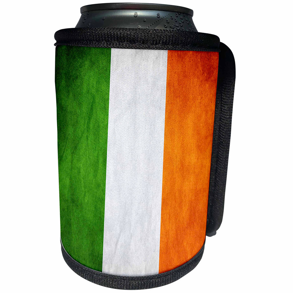 3dRose Flags - Ireland Flag - Can Cooler Bottle Wrap (cc_28254)