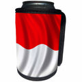 3dRose Flags - Indonesia Flag - Can Cooler Bottle Wrap (cc_28256)
