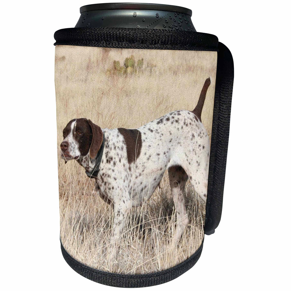 3dRose German Shorthair - German Shorthair Pointer - Can Cooler Bottle Wrap (cc_2871)