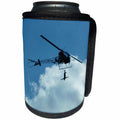 3dRose Florene Transportation - Helicopter Ride - Can Cooler Bottle Wrap (cc_29735)