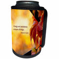 3dRose Alexis Design - Quotes Inspirational - Energy and persistence conquer all things Benjamin Franklin quote - Can Cooler Bottle Wrap (cc_301213)
