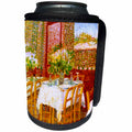 3dRose VintageChest – Masterpieces - van Gogh - Interior of a Restaurant - Can Cooler Bottle Wrap (cc_303217)