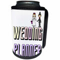 3dRose Cutel funny Wedding Planner Text with stick figure... - Can Cooler Bottle Wrap (cc-382623)
