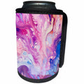 3dRose Pink Ethereal Fantasy Background - Can Cooler Bottle Wrap (cc-384189)