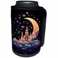 3dRose Moroccan Fantasy Night Casle Background - Can Cooler Bottle Wrap (cc-384191)