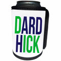 3dRose Word Scramble - DARD HICK COLOR - Can Cooler Bottle Wrap (cc-384525)