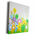 3dRose Pretty Spring Flowers All In Bloom - Museum Grade Canvas Wrap (cw_101665)