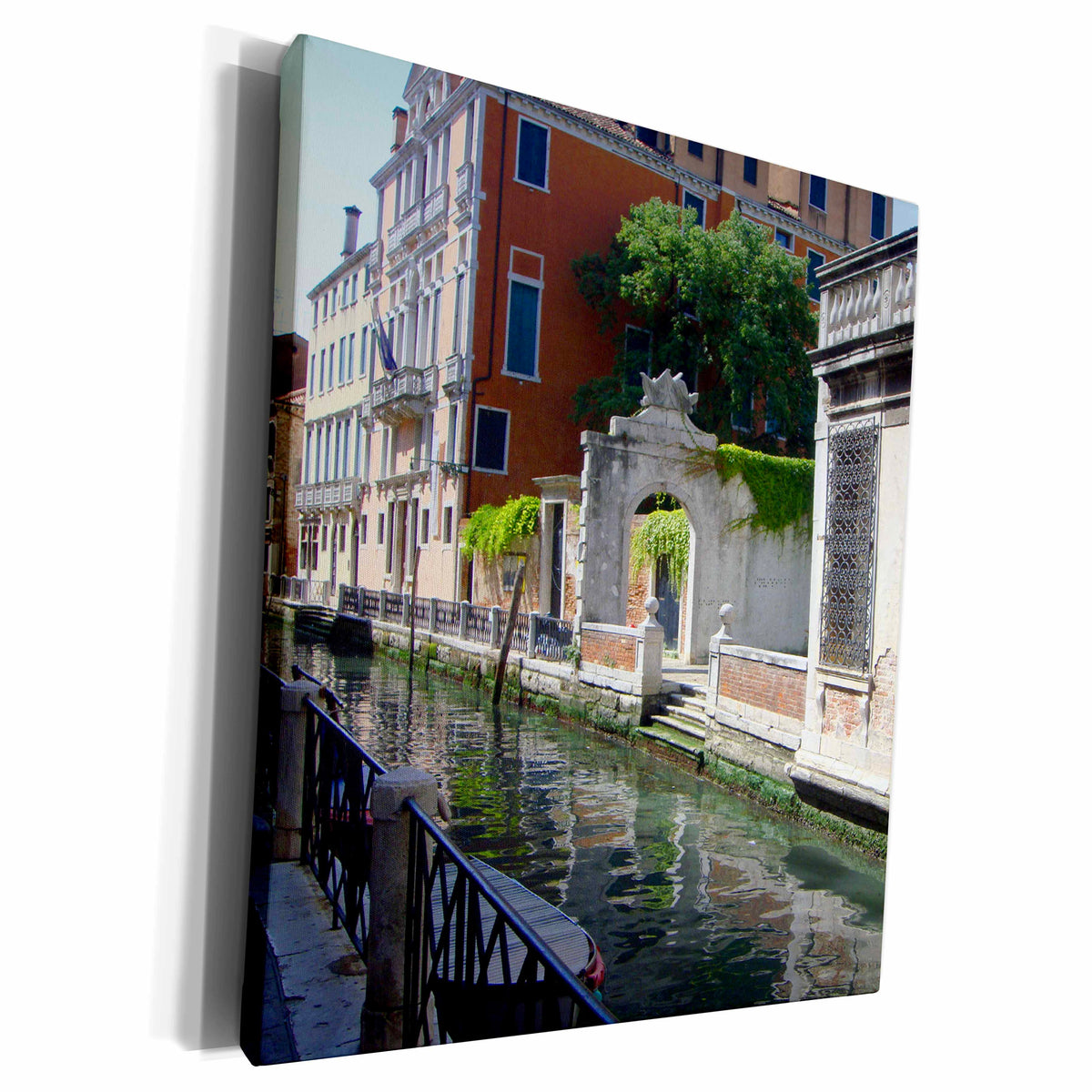 3dRose EvaDane - Italy - Venetian Archway - Museum Grade Canvas Wrap (cw_112229)