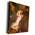 3dRose Cupid and Psyche by Benjamin West - Museum Grade Canvas Wrap (cw_127220)