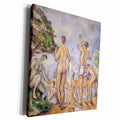 3dRose Bathers by Paul Cezanne - Museum Grade Canvas Wrap (cw_127318)