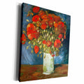 3dRose Poppies by Vincent Van Gogh - Museum Grade Canvas Wrap (cw_128113)
