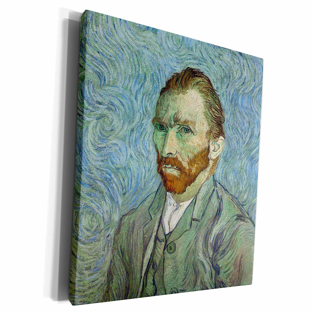 3dRose Self-Portrait by Vincent Van Gogh - Museum Grade Canvas Wrap (cw_128127)