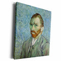 3dRose Self-Portrait by Vincent Van Gogh - Museum Grade Canvas Wrap (cw_128127)
