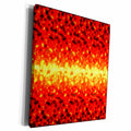 3dRose Fire and Lava Abstract Pattern - Museum Grade Canvas Wrap (cw_130769)
