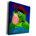 3dRose BK Drolly Dragons Party Fun - Drolly Dragons Nightcap - Museum Grade Canvas Wrap (cw_13554)