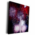 3dRose Washington Monument Fireworks - Museum Grade Canvas Wrap (cw_14249)
