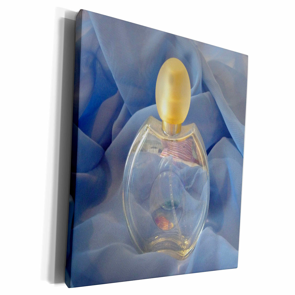 3dRose Florene Decorative - Perfume On Violet - Museum Grade Canvas Wrap (cw_14545)