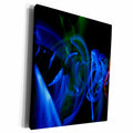 3dRose Glow Sticks Shot With a Long Exposure in the Yukon... - Museum Grade Canvas Wrap (cw_14592)