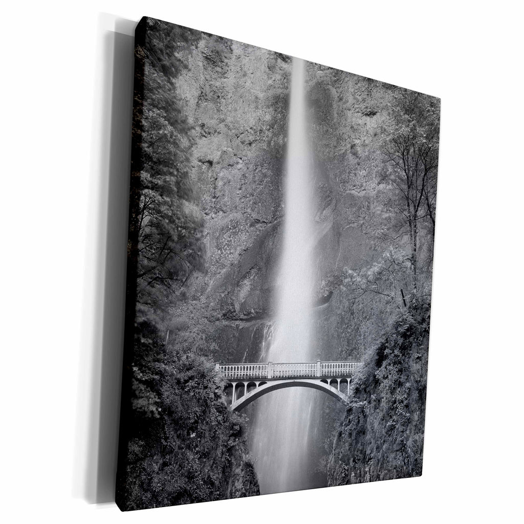 3dRose Multnomah Falls, Columbia Gorge, Oregon, USA - US38... - Museum Grade Canvas Wrap (cw_146306)