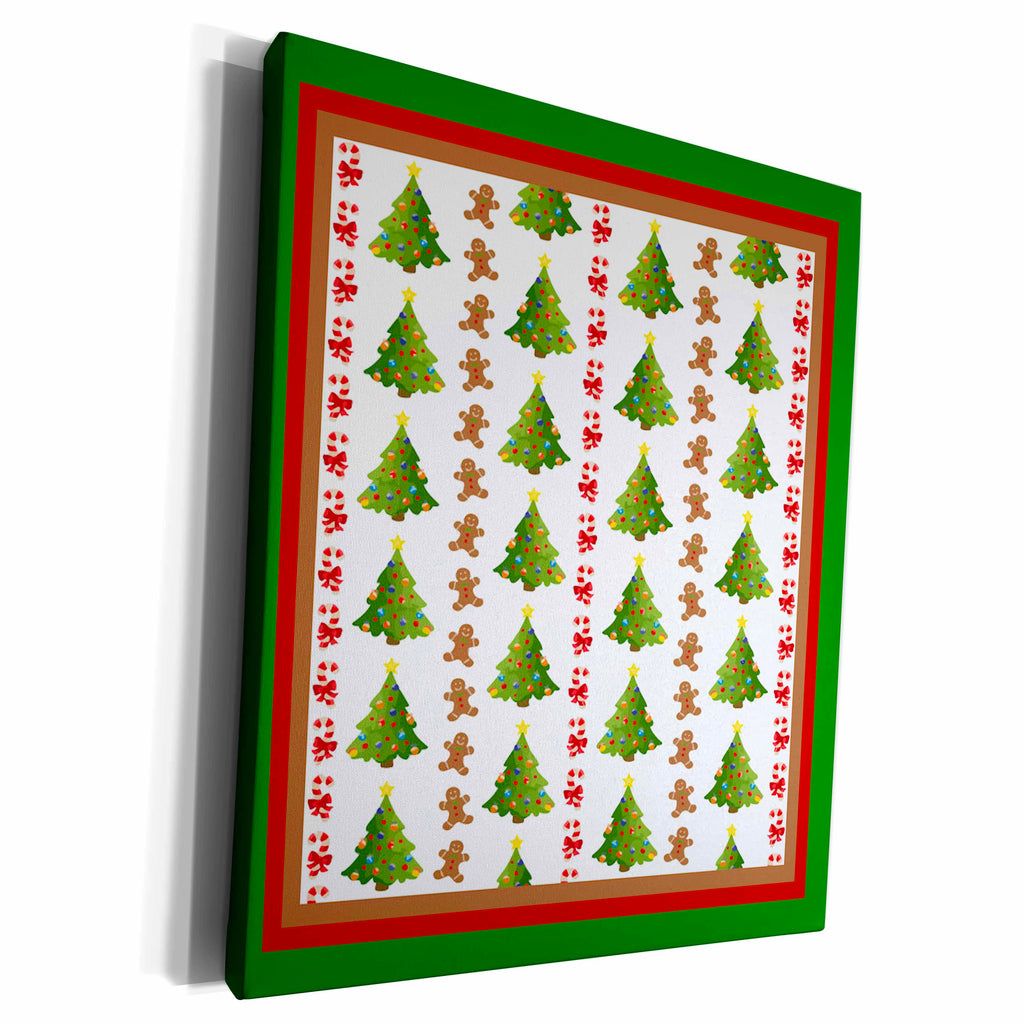 3dRose Christmas Decorations - Museum Grade Canvas Wrap (cw_14835)