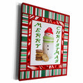 3dRose Cookies for Santa - Museum Grade Canvas Wrap (cw_14845)