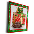 3dRose Red Christmas Cookie Jar - Museum Grade Canvas Wrap (cw_14930)