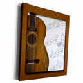 3dRose Guitar Music Concept - Museum Grade Canvas Wrap (cw_149974)