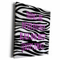 3dRose Things are never entirely black and white - except... - Museum Grade Canvas Wrap (cw_151376)