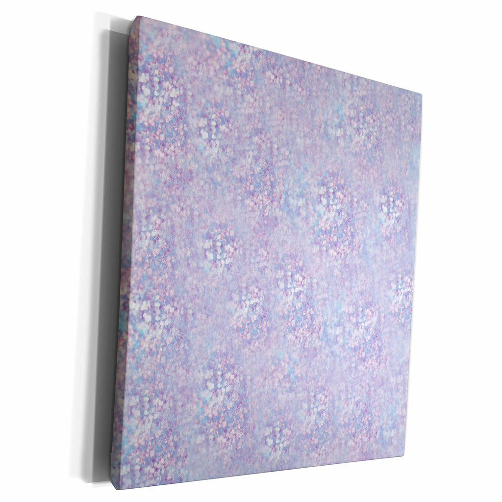 3dRose Purple Glitter - Museum Grade Canvas Wrap (cw_15409)