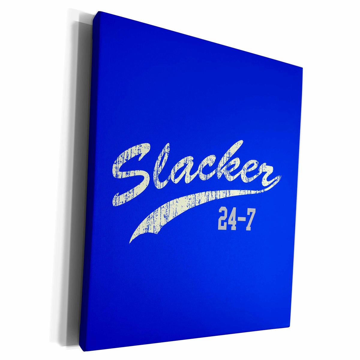 3dRose Mark Andrews ZeGear Cool - Slacker 24 7 - Museum Grade Canvas Wrap (cw_15938)