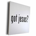 3dRose Mark Andrews ZeGear Spiritual - Got Jesus - Museum Grade Canvas Wrap (cw_15965)