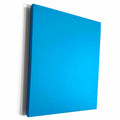 3dRose Plain Sky blue - solid one single color - light... - Museum Grade Canvas Wrap (cw_159848)